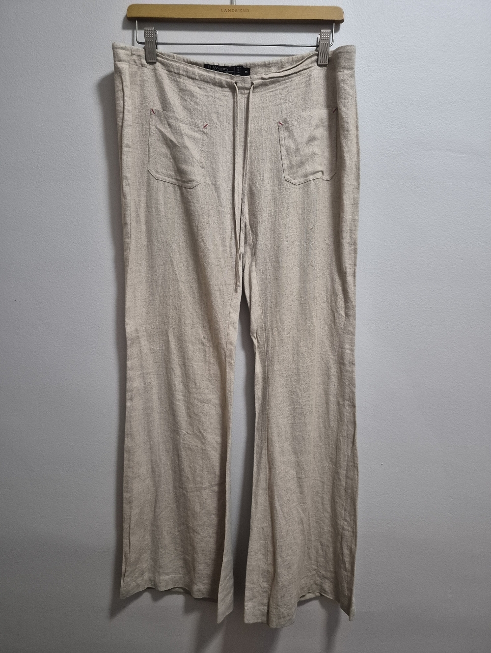 Y2K Rampage Linen-Blend Pants